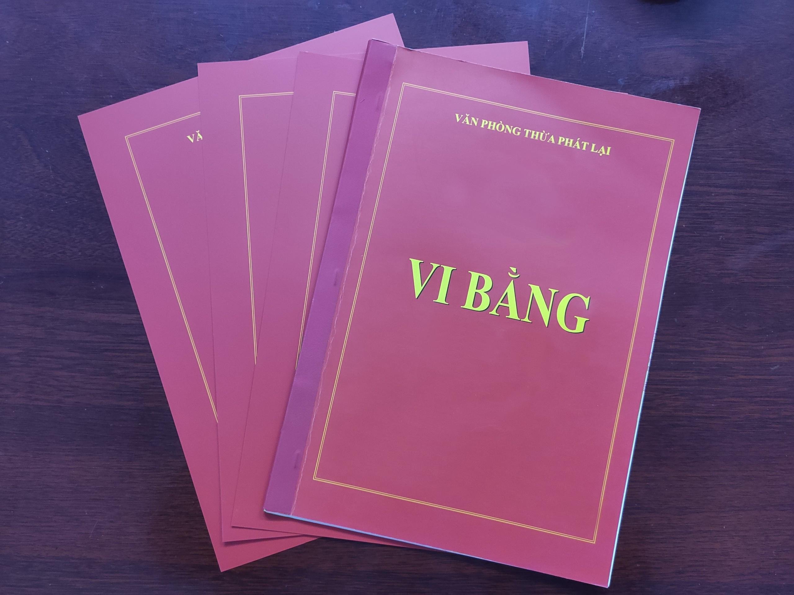 Dịch vụ lập vi bằng tại Quận 4, Thành phố Hồ Chí Minh